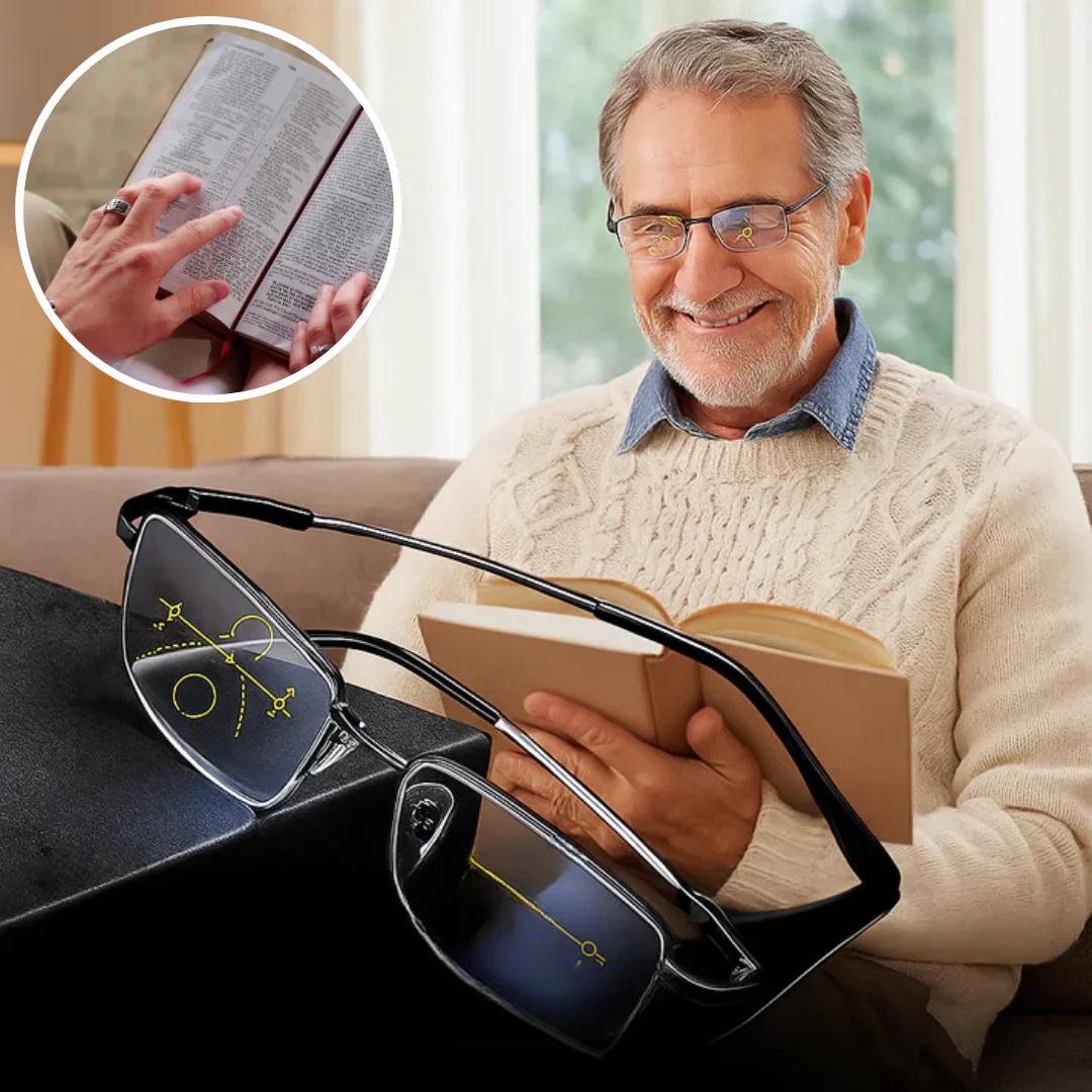 Lunettes Intelligentes Progressives Allemandes | Vision Claire à Toutes les Distances