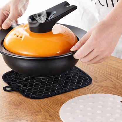 Gants de Cuisine Résistants Anti-Chaleur en Silicone 30 cm | Gant Four Antidérapant Épais Haute Température