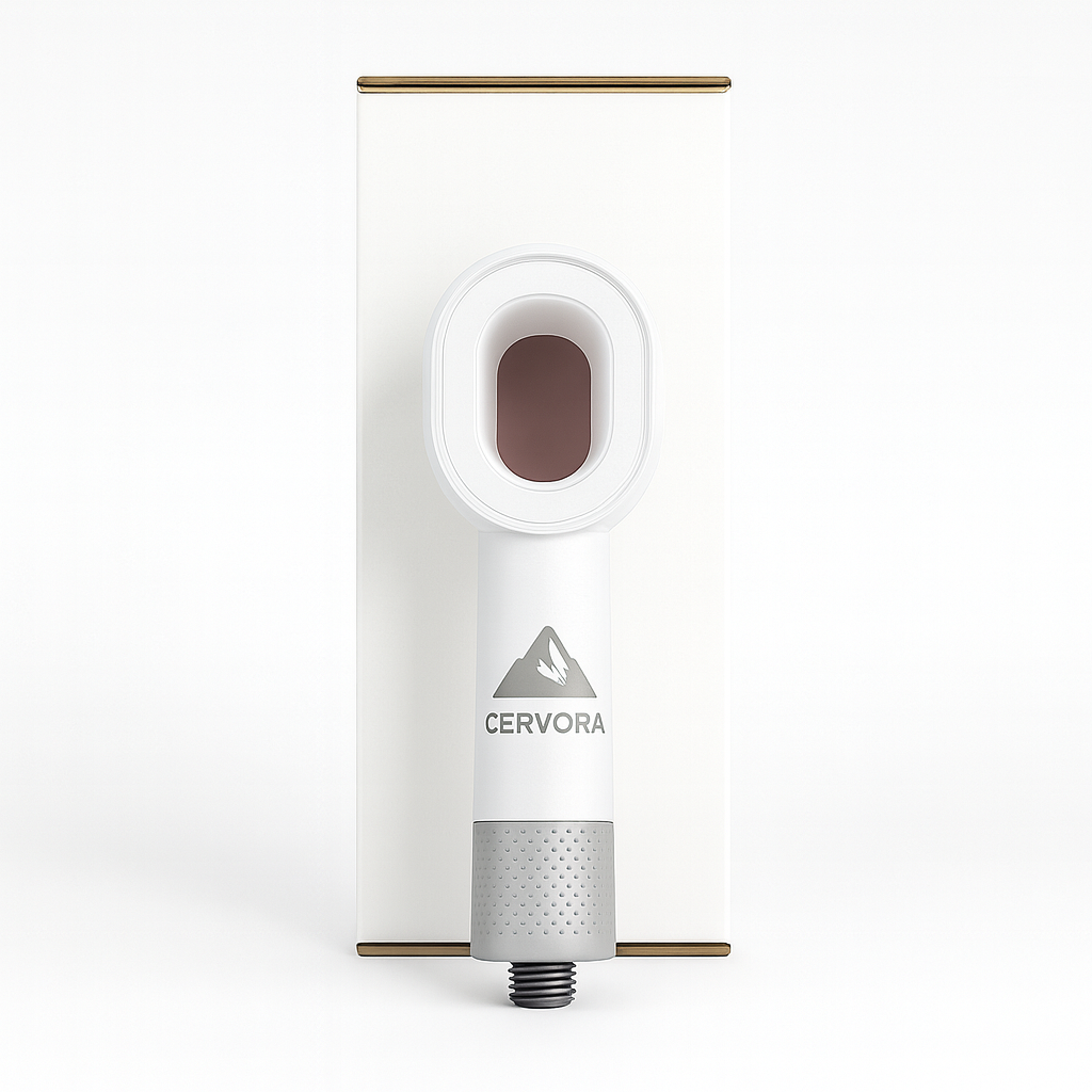 Duschkopf 3 in 1 mit Filter – hoher Wasserdruck &amp; Kalkschutz für Haut und Haar