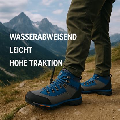 Wanderschuhe Unisex – Wasserdicht, Vibram-Sohle & Knöchelstütze