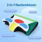 Cervora Nackenkissen – Ergonomisches Memory-Schaum-Kissen, atmungsaktiv, waschbarer Bezug