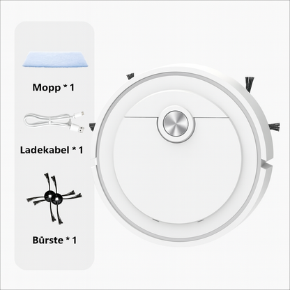 Saugroboter mit Wischfunktion – Intelligente Reinigung & Lange Akkulaufzeit | Leise & Effizient