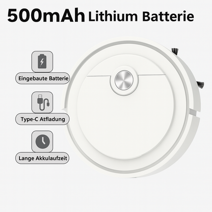 Saugroboter mit Wischfunktion – Intelligente Reinigung & Lange Akkulaufzeit | Leise & Effizient
