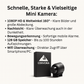Cervora Mini-Kamera – Versteckte WLAN Kamera mit Bewegungserkennung & Nachtsicht HD 1080p