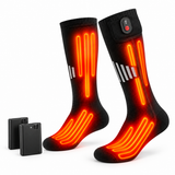 Beheizbare Socken mit Batteriefach – 3 Heizstufen, Baumwolle, für Damen und Herren