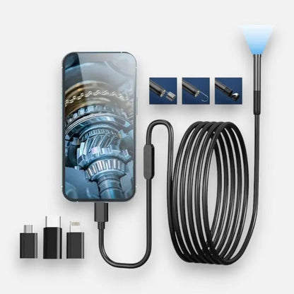 Caméra endoscopique HD – Voyez partout – Économisez plus de 180 € sur les frais de technicien