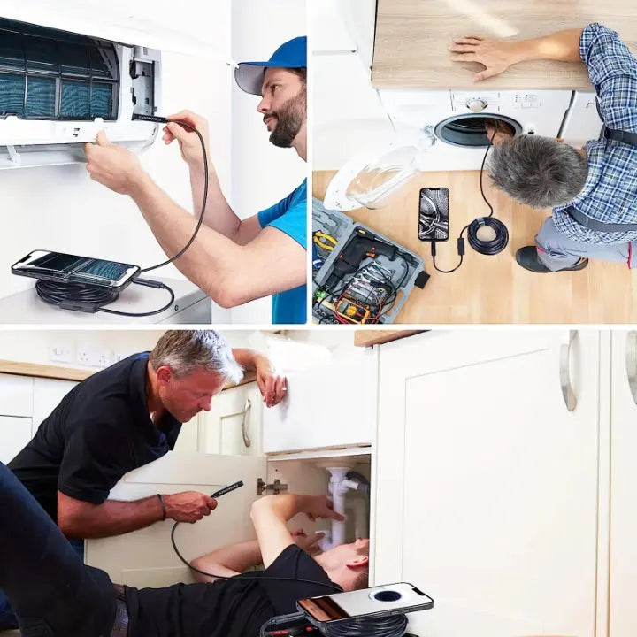 Caméra endoscopique HD – Voyez partout – Économisez plus de 180 € sur les frais de technicien