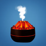 FlameMist | Ätherischer Öldiffusor – LED-Flamme – Zwei Nebelmodi – Silent USB-Design – Entspannungsgefäß für Zuhause