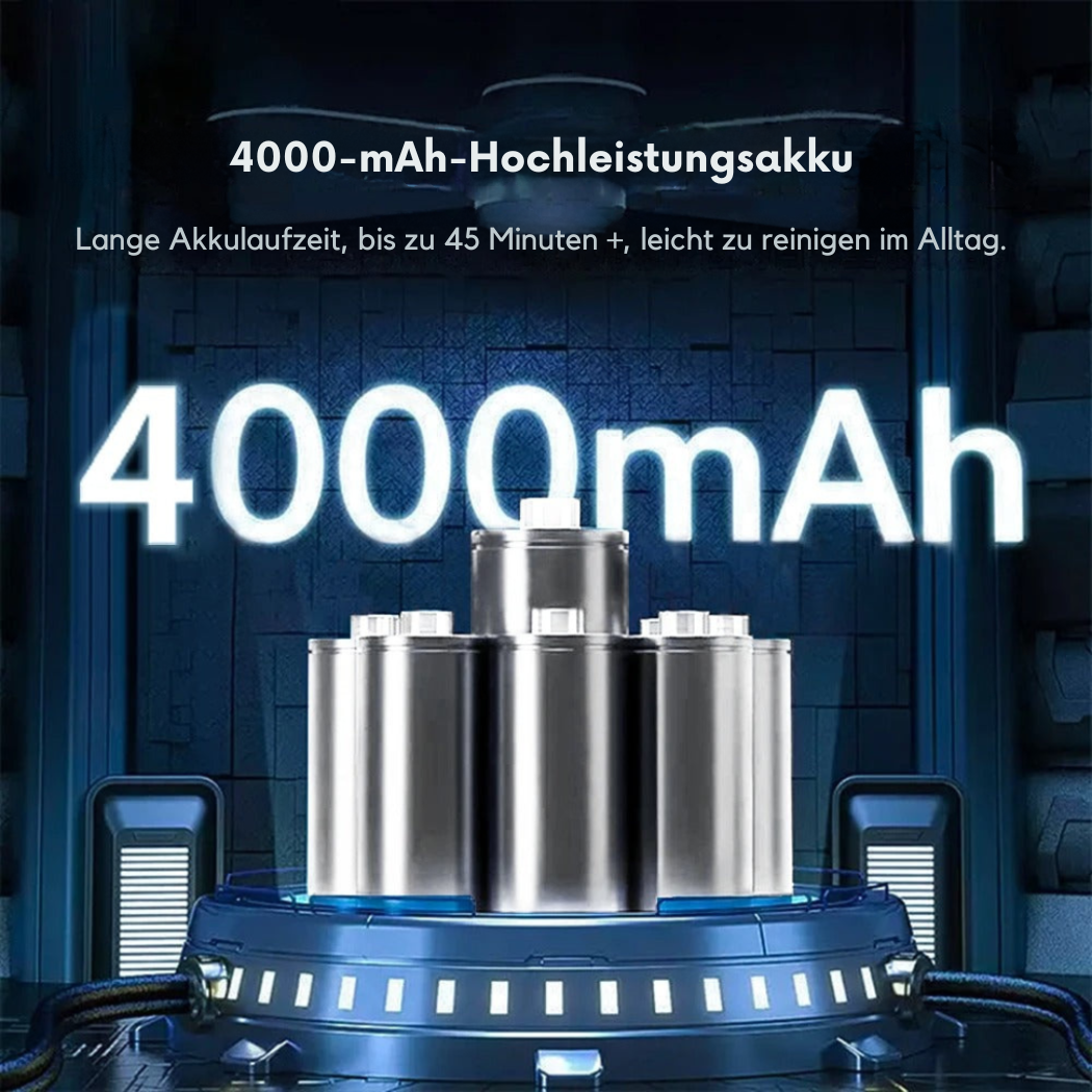 Kabelloser Auto-Staubsauger – Kraftvoll & Vielseitig