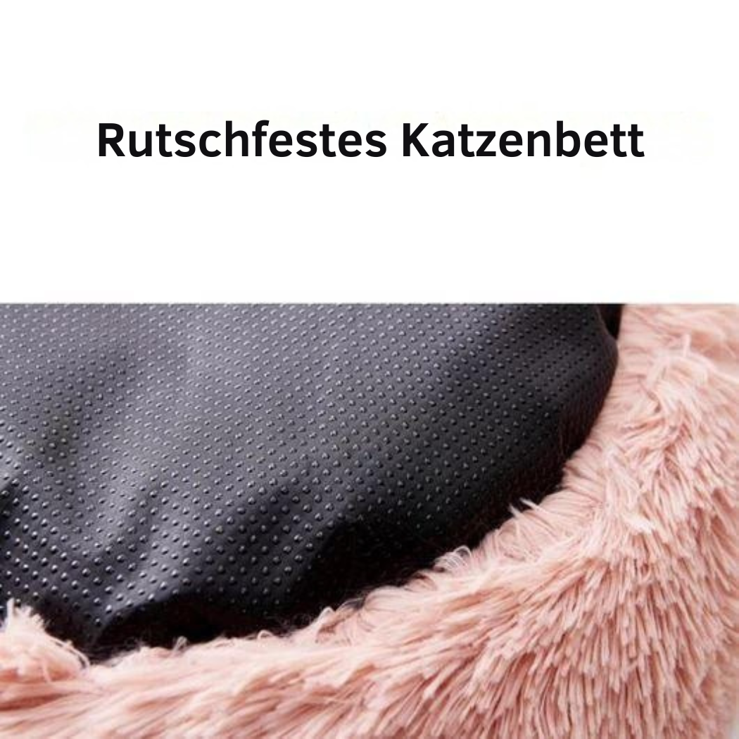 Weiches und kuscheliges Plüschbett – für Katzen und Hunde