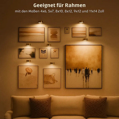 Lampe magnétique pour tableaux – sans fil, à intensité variable, 3 températures de couleur + RGB