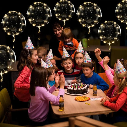 LED-Ballons – Warmweißes Licht für Partys & Hochzeiten | 10er-Set
