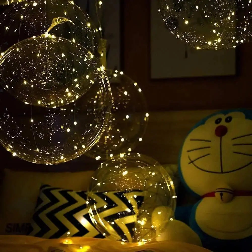 LED-Ballons – Warmweißes Licht für Partys & Hochzeiten | 10er-Set