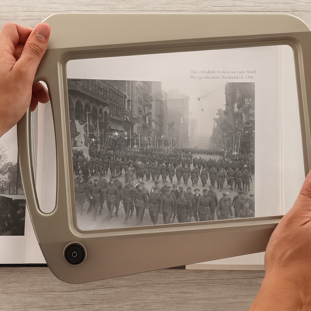 Leselampe Standlupe LED Lampe Full Page Vergrößerung Lesen