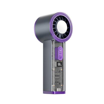 Damen Mini-Ventilator – Tragbar, 2000 mAh Akku & LED-Akkuanzeige