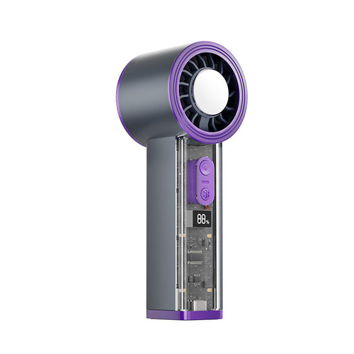 Damen Mini-Ventilator – Tragbar, 2000 mAh Akku & LED-Akkuanzeige
