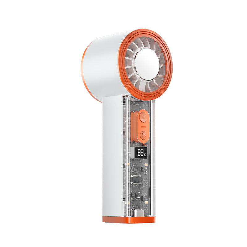 Damen Mini-Ventilator – Tragbar, 2000 mAh Akku & LED-Akkuanzeige