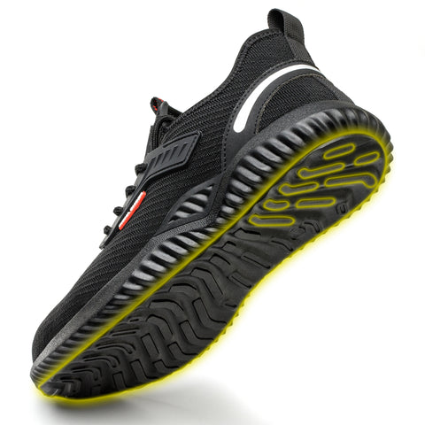 Sicherheitsschuhe – leicht, atmosphärisch &amp; mit Stahlkappe und Kevlar-Zwischensohle