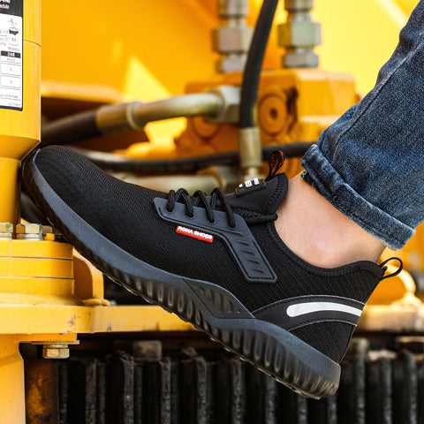 Sicherheitsschuhe  – leicht, atmungsaktiv & mit Stahlkappe und Kevlar-Zwischensohle