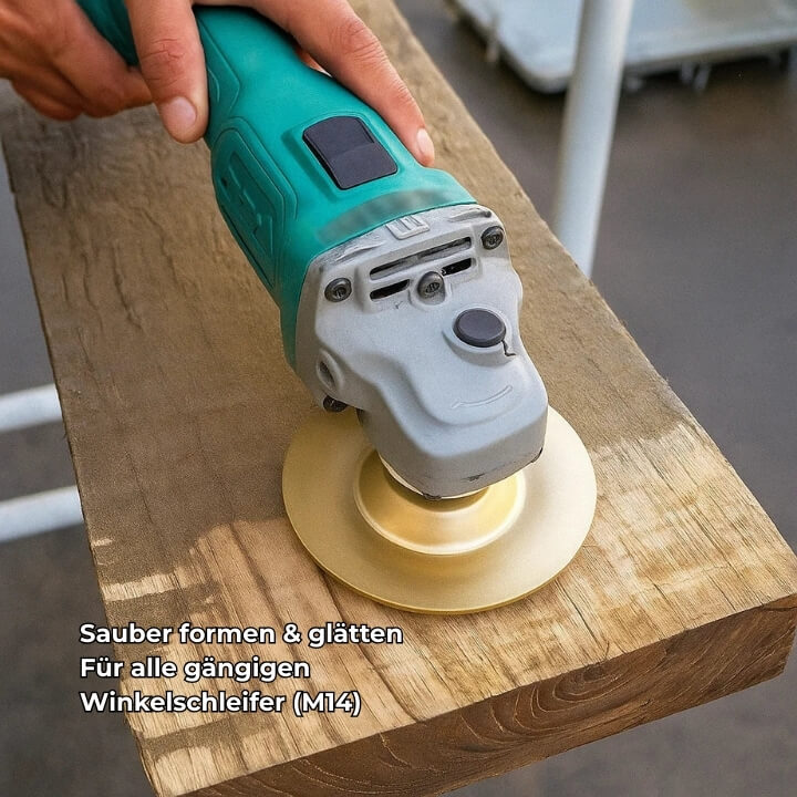 Disques à sculpter le bois pour meuleuses d'angle – Un façonnage précis sans perte de puissance