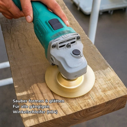 Disques à sculpter le bois pour meuleuses d'angle – Un façonnage précis sans perte de puissance