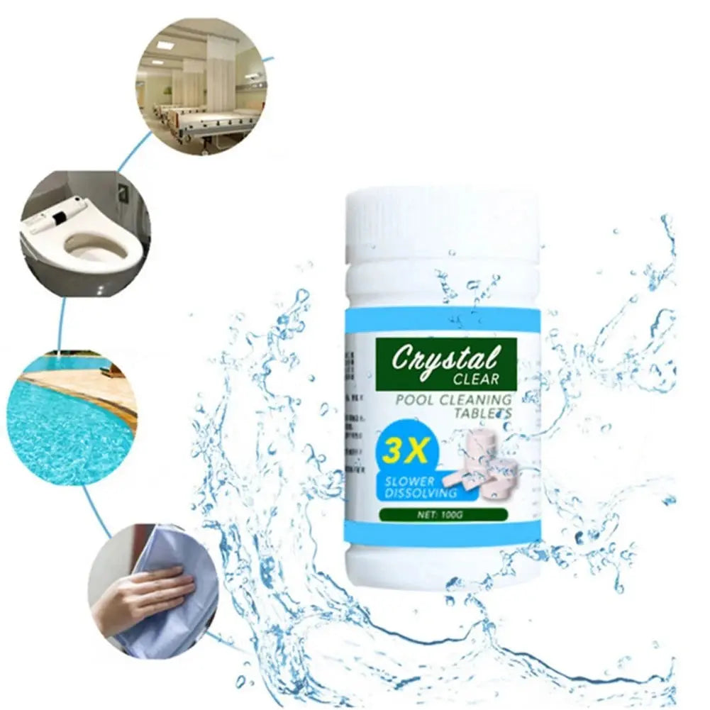 Pastilles nettoyantes à dissolution rapide pour bassins de jardin
