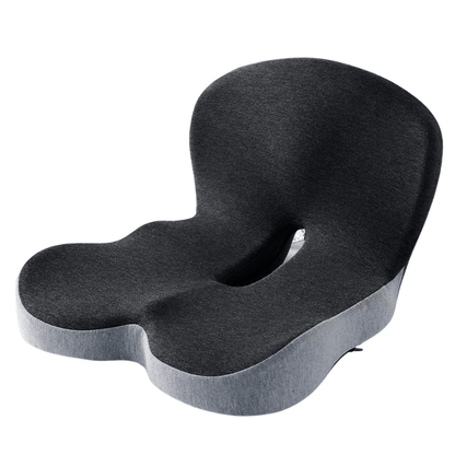 Sitzkissen | Ergonomisches Memory Foam Sitzkissen | Druckentlastend & Rutschfest | ErgoComfort