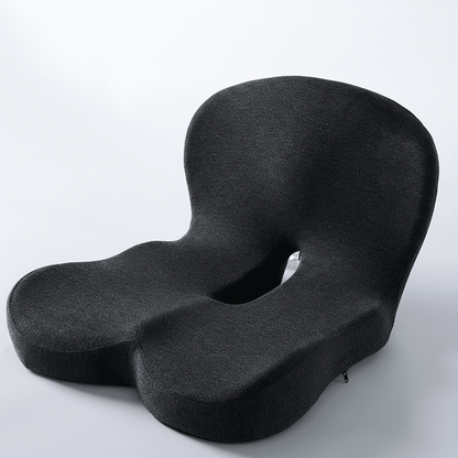 Sitzkissen | Ergonomisches Memory Foam Sitzkissen | Druckentlastend & Rutschfest | ErgoComfort