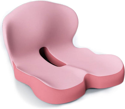 Sitzkissen | Ergonomisches Memory Foam Sitzkissen | Druckentlastend & Rutschfest | ErgoComfort