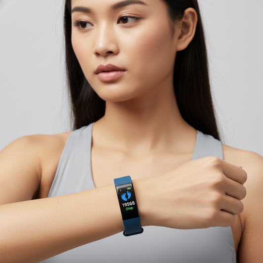 Fitness Uhr Senioren Silikon Wasserdicht