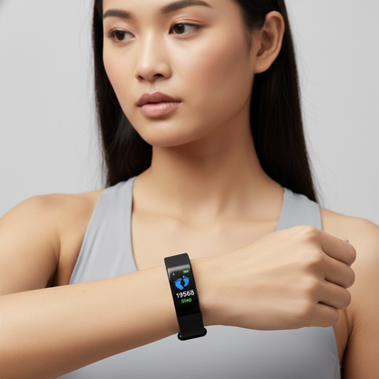 Fitness Uhr Senioren Silikon Wasserdicht