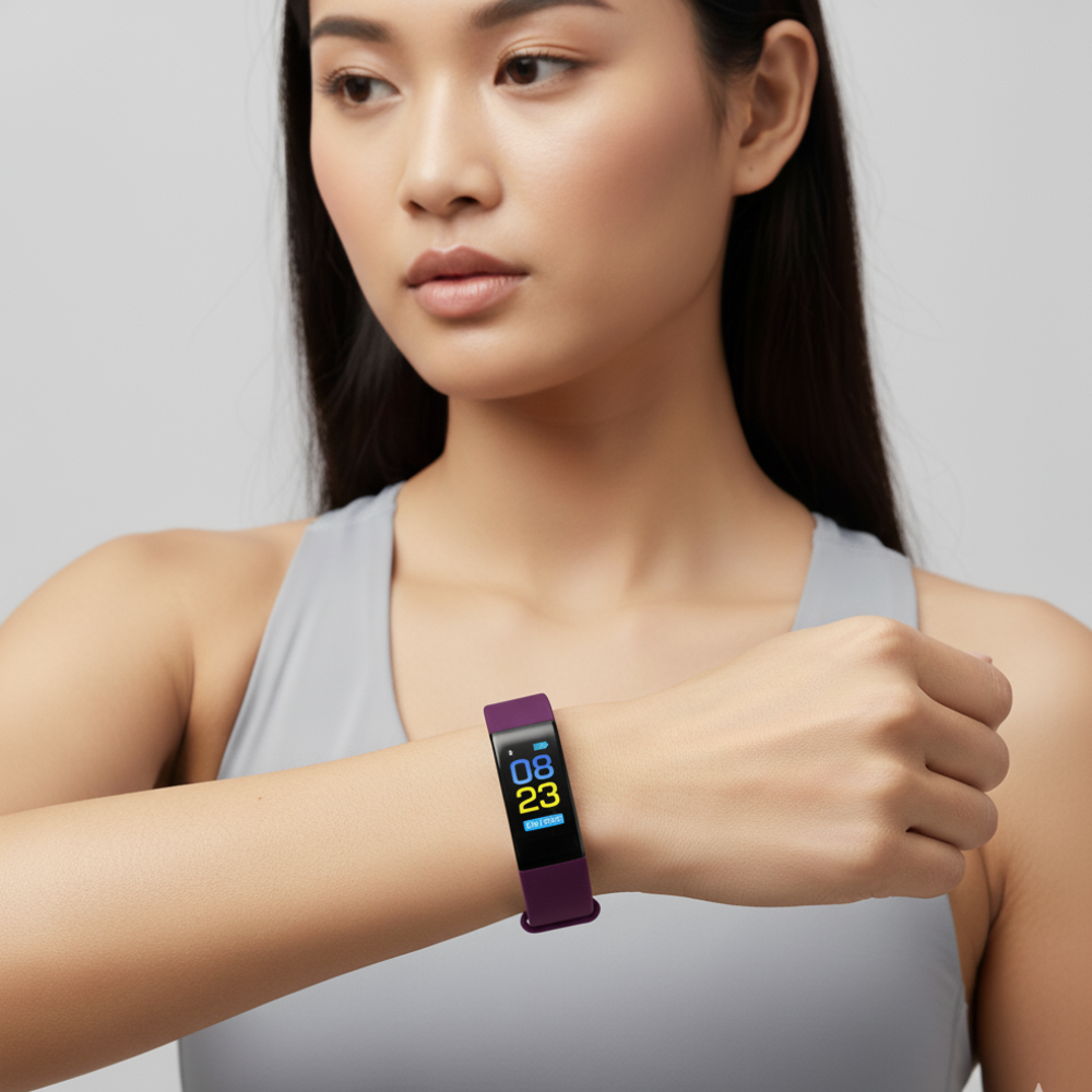 Fitness Uhr Senioren Silikon Wasserdicht