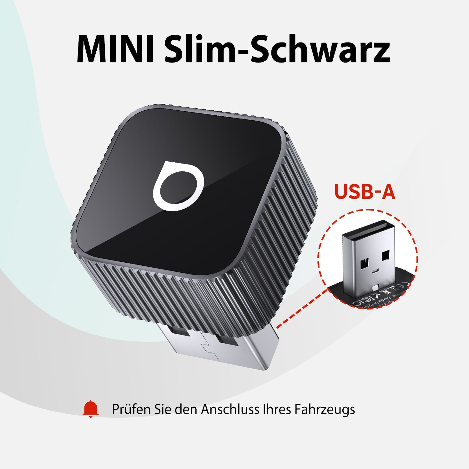 Ottocast® Mini Cube 3.0 Wireless CarPlay und Android Auto Adapter