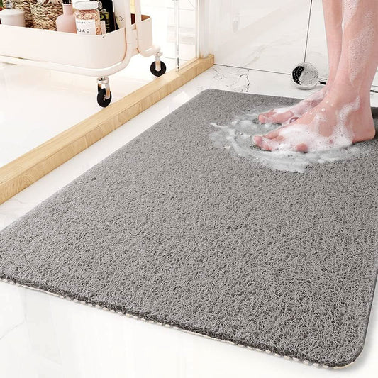 Tapis de Douche Antidérapant AQUALUXE avec Drainage Hygiénique