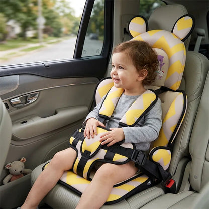 TravelSafe - Siège Rehausseur Voiture Enfant Pliable et Portable