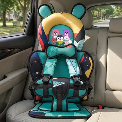 TravelSafe - Siège Rehausseur Voiture Enfant Pliable et Portable
