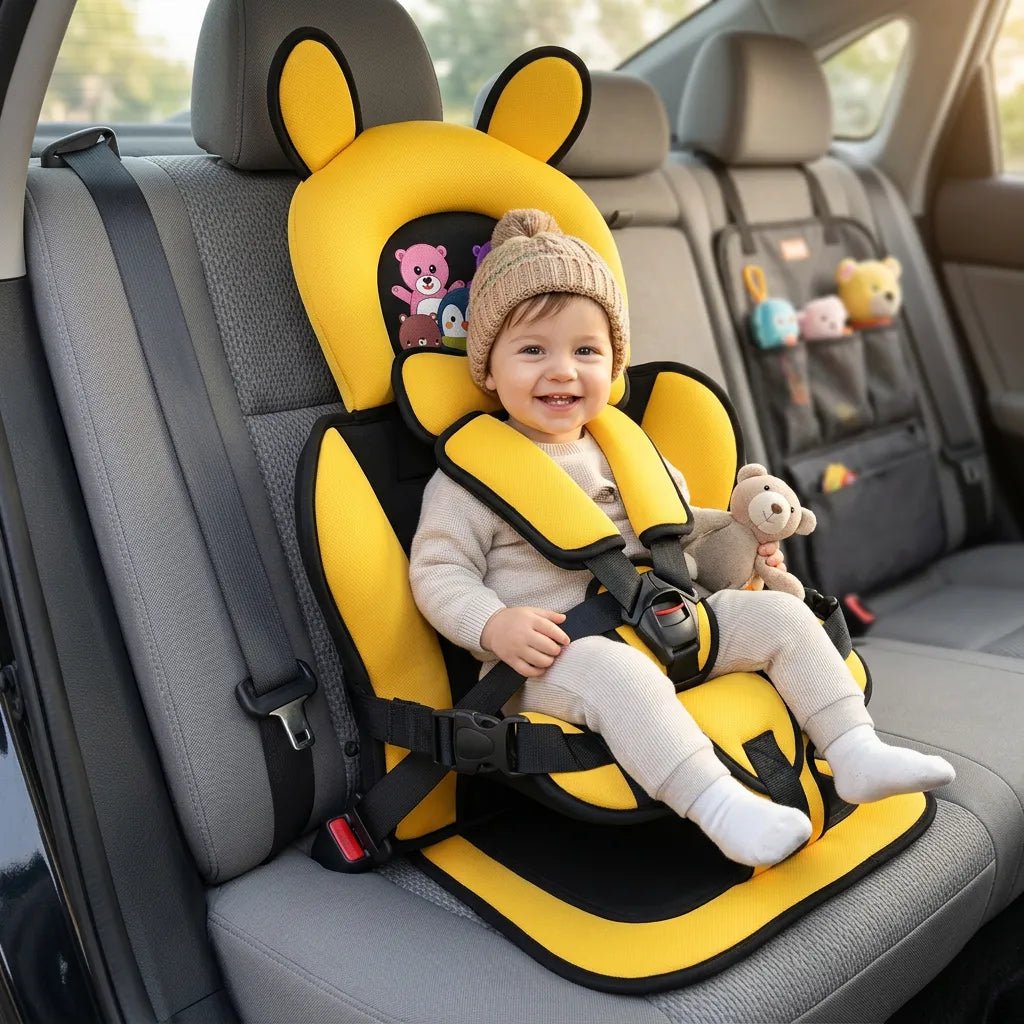 TravelSafe - Siège Rehausseur Voiture Enfant Pliable et Portable