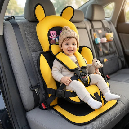 TravelSafe - Siège Rehausseur Voiture Enfant Pliable et Portable