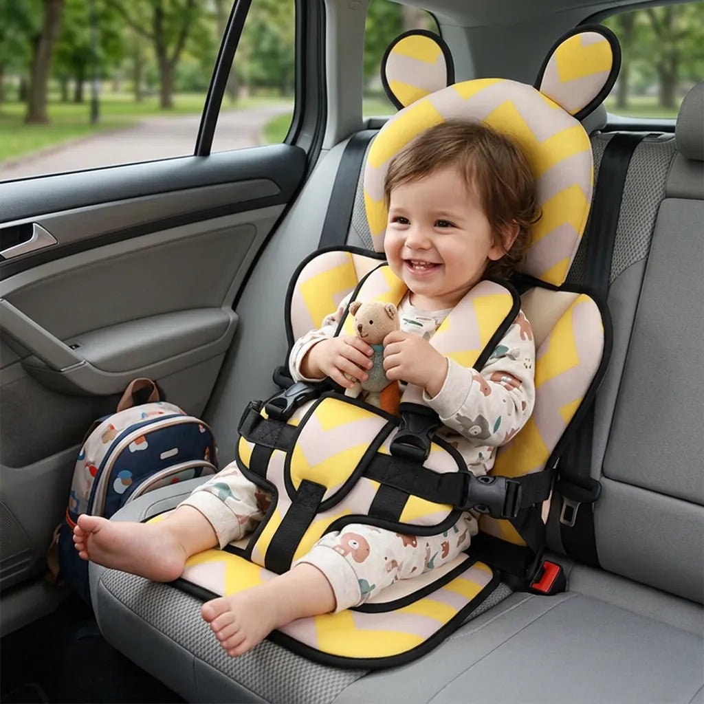 TravelSafe - Siège Rehausseur Voiture Enfant Pliable et Portable
