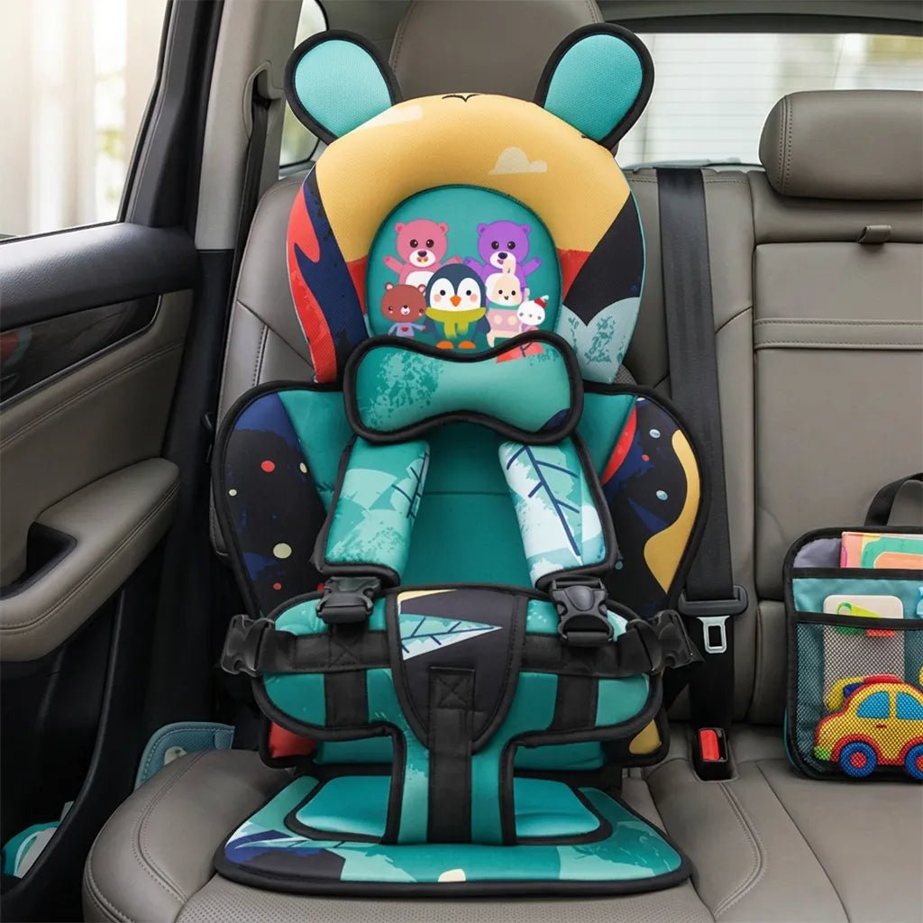 TravelSafe - Siège Rehausseur Voiture Enfant Pliable et Portable