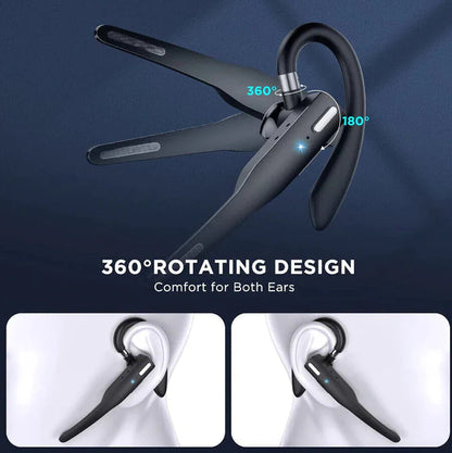 Trucker Dual Mic Wireless Bluetooth 5.1 Rauschunterdrückungs -Headset/Ohrhörer