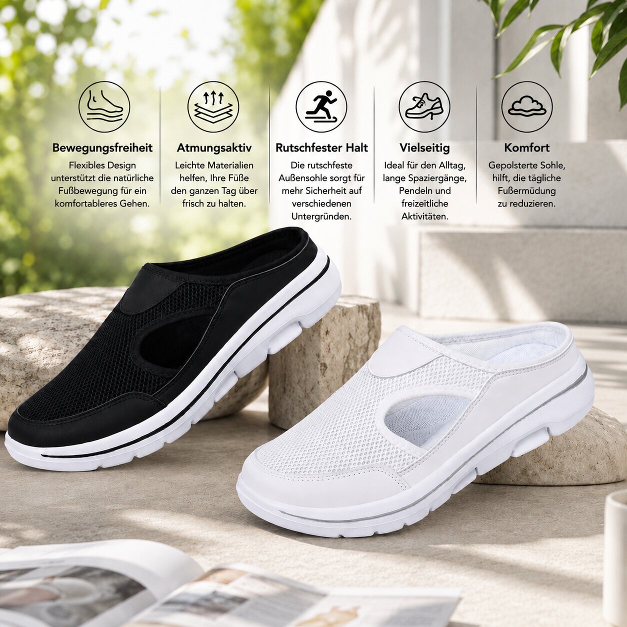 Barfußelle Barfußschuhe Anwendung