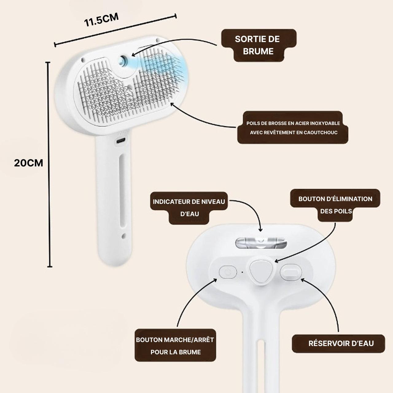 Brosse Carde - Toilettage Pour Chien Et Chat