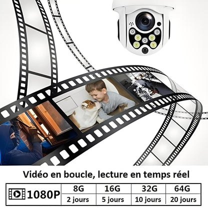 Caméra De Surveillance Wifi - Sans Fil - CamSafe™