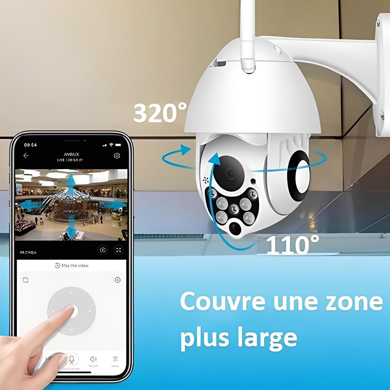 Caméra De Surveillance Wifi - Sans Fil - CamSafe™