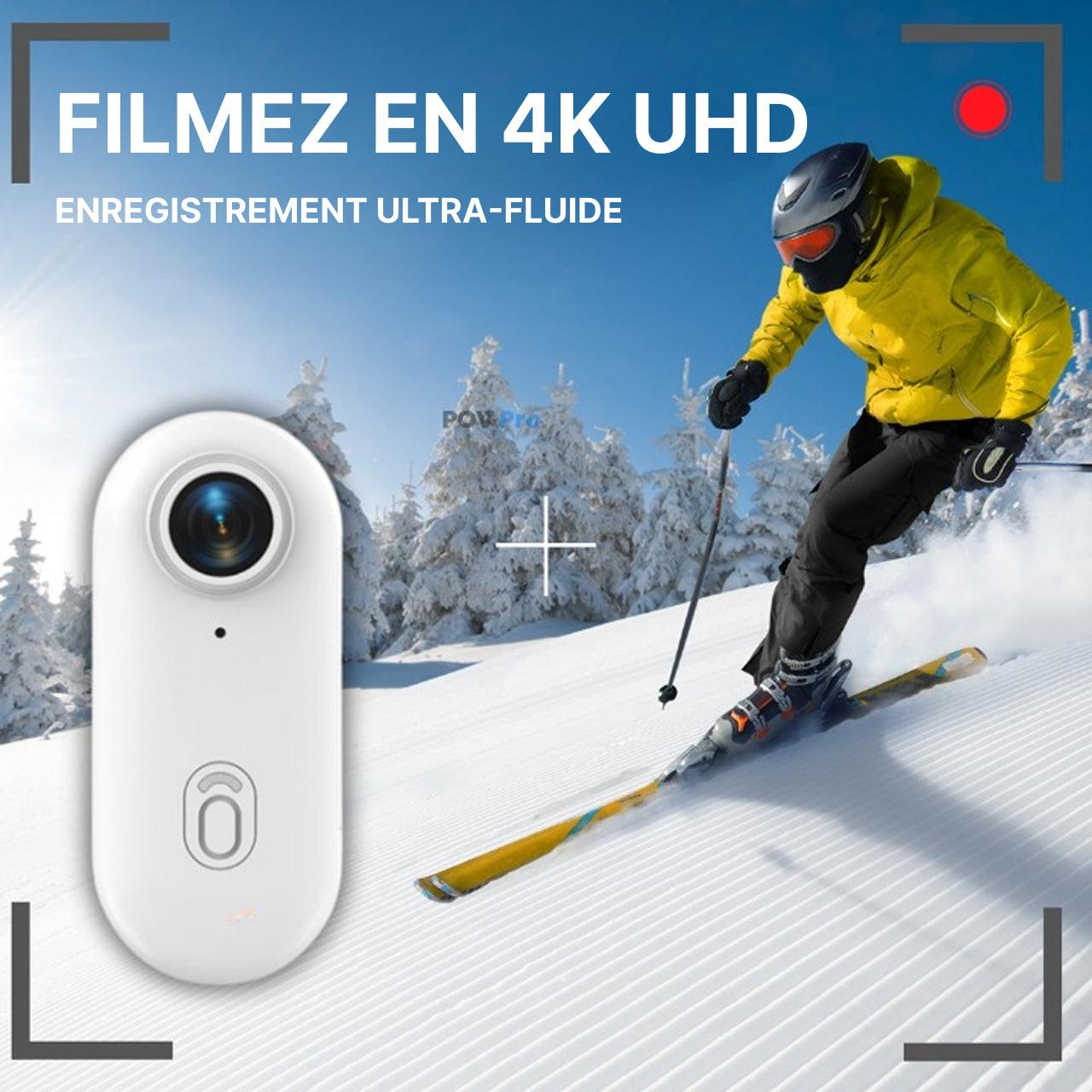 Caméra Sport 4K Etanche - Action Cam Polyvalente