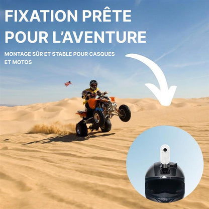 Caméra Sport 4K Etanche - Action Cam Polyvalente