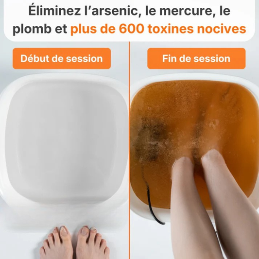 Bain Ionique Relaxant pour les Pieds