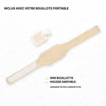 Ceinture Chauffante Bouillotte | Dos - Règles - Ventre