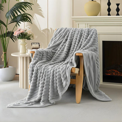 Couverture Polaire Chaude Pour L'Hiver